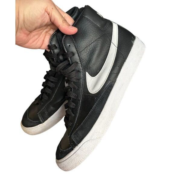 Nike Blazer 77 Black & White Sneakers Size 7Y - Picture 6 of 16